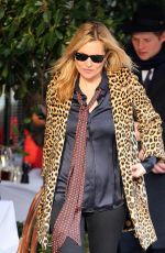 KATE MOSS Out and About in London 04/22/2016