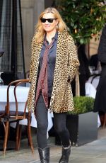 KATE MOSS Out and About in London 04/22/2016