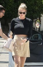 KATE UPTON Arroves at Chateau Marmont in West Hollywood 04/20/2016