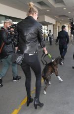 KATE UPTON at LAX Airport in Los Angeles 04/13/2016
