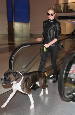 KATE UPTON at LAX Airport in Los Angeles 04/13/2016
