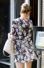 KATE UPTON Out and About in West Hollywood 04/20/2016