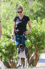 KATE UPTON Walks Her Dog Out in Hollywood 04/18/2016