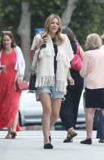 KATHARINE MCPHEE Leaves Granville Cafe in Los Angeles