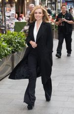 KATHERINE JENKINS Arrives at Global House in London 04/21/2016