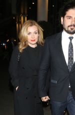 KATHERINE JENKINS Leaves Ham Yard Hotel in London 04/28/2016