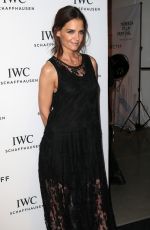 KATIE HOLMES at IWC Schaffhausen for the Love of Cinema Dinner at Tribeca Film Fest in New York 04/14/2016