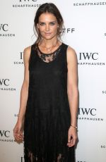 KATIE HOLMES at IWC Schaffhausen for the Love of Cinema Dinner at Tribeca Film Fest in New York 04/14/2016