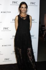 KATIE HOLMES at IWC Schaffhausen for the Love of Cinema Dinner at Tribeca Film Fest in New York 04/14/2016