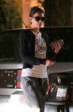 KATIE HOLMES Out and About in Calabasas 04/01/2016
