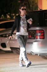 KATIE HOLMES Out and About in Calabasas 04/01/2016