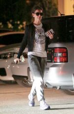 KATIE HOLMES Out and About in Calabasas 04/01/2016