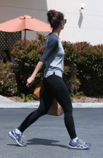 KATIE HOLMES Out and About in Calabasas 04/10/2016