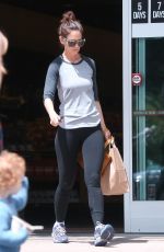 KATIE HOLMES Out and About in Calabasas 04/10/2016