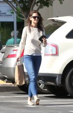 KATIE HOLMES Out Shopping in Agoura Hills 04/02/2016