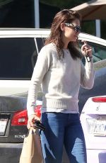 KATIE HOLMES Out Shopping in Agoura Hills 04/02/2016