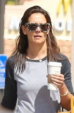 KATIE HOLMES Shopping Grocery in Calabasas 04/10/2016