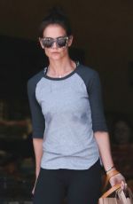 KATIE HOLMES Shopping Grocery in Calabasas 04/10/2016