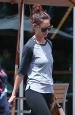 KATIE HOLMES Shopping Grocery in Calabasas 04/10/2016