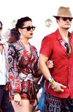 KATY PERRY at Coachella in Indio 04/17/2016