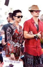 KATY PERRY at Coachella in Indio 04/17/2016