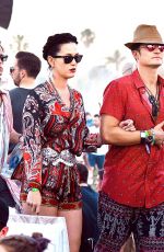 KATY PERRY at Coachella in Indio 04/17/2016