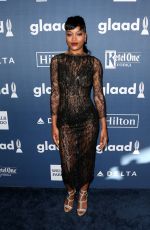 KEKE PALMER at 2016 Glaad Media Awards in Beverly Hills 04/02/2016
