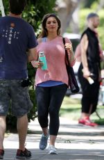 KELLY BROOK on the Set of Skeckers Commercial in Beverly Hills 04/19/2016
