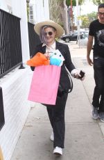 KELLY OSBOURNE Arrives at Au Fudge in West Hollywood 04/24/2016