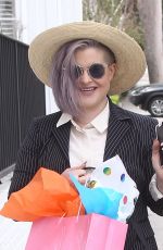 KELLY OSBOURNE Arrives at Au Fudge in West Hollywood 04/24/2016