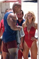 KELLY ROHRBACH and ILFENESH HADERA on the Set of 