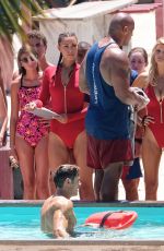 KELLY ROHRBACH and ILFENESH HADERA on the Set of 