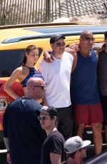 KELLY ROHRBACH and ILFENESH HADERA on the Set of 