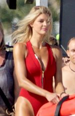 KELLY ROHRBACH on the Set of 