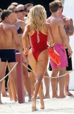 KELLY ROHRBACH on the Set of 