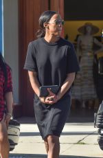 KELLY ROWLAND at a Salon in West Hollywood 03/26/2016