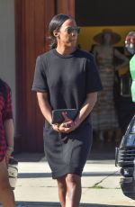 KELLY ROWLAND at a Salon in West Hollywood 03/26/2016