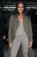 KELLY ROWLAND Leaves AOL Studios in New York 04/05/2016