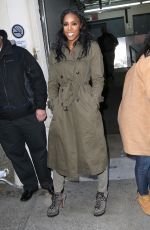 KELLY ROWLAND Leaves AOL Studios in New York 04/05/2016