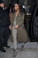 KELLY ROWLAND Leaves AOL Studios in New York 04/05/2016