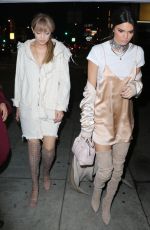 KENDALL JENNER and GIGI HADID Leaves Nice Guy in West Hollywood 04/09/2016
