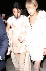 KENDALL JENNER and GIGI HADID Leaves Nice Guy in West Hollywood 04/09/2016