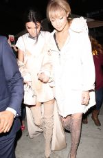 KENDALL JENNER and GIGI HADID Leaves Nice Guy in West Hollywood 04/09/2016