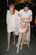 KENDALL JENNER and GIGI HADID Leaves Nice Guy in West Hollywood 04/09/2016