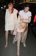KENDALL JENNER and GIGI HADID Leaves Nice Guy in West Hollywood 04/09/2016