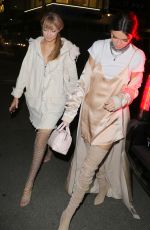 KENDALL JENNER and GIGI HADID Leaves Nice Guy in West Hollywood 04/09/2016