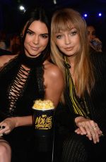 KENDALL JENNER at 2016 MTV Movie Awards in Burbank 04/09/2016