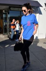 KENDALL JENNER at Cheesecake Factory in Beverly Hills 04/02/2016