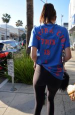 KENDALL JENNER at Cheesecake Factory in Beverly Hills 04/02/2016