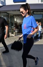 KENDALL JENNER at Cheesecake Factory in Beverly Hills 04/02/2016